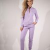 Fioletowy dres Base (bluza + spodnie)