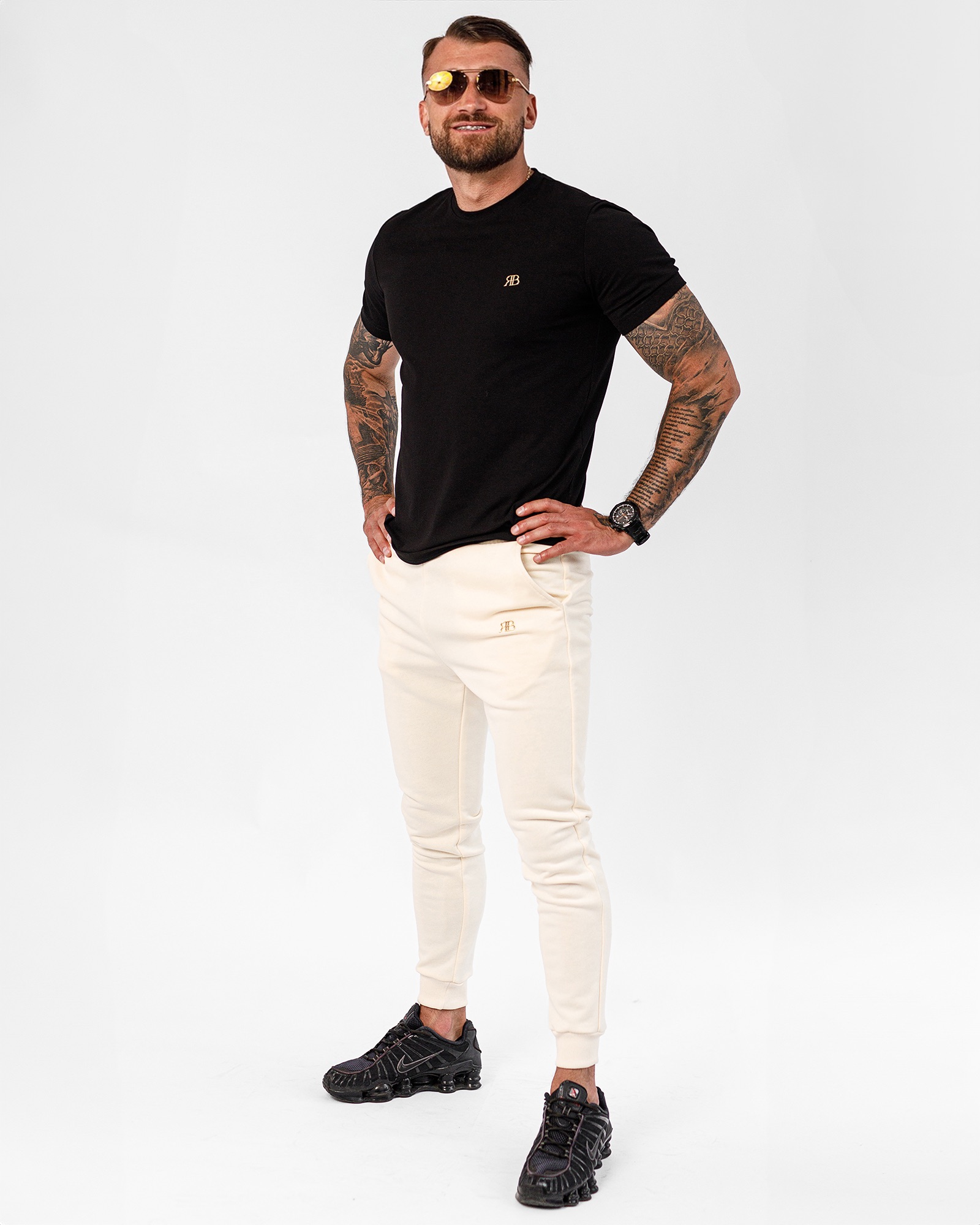 Czarny t-shirt męski Basic